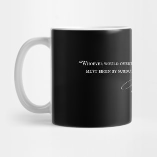 Benjamin Franklin -- Freeness of Speech Mug